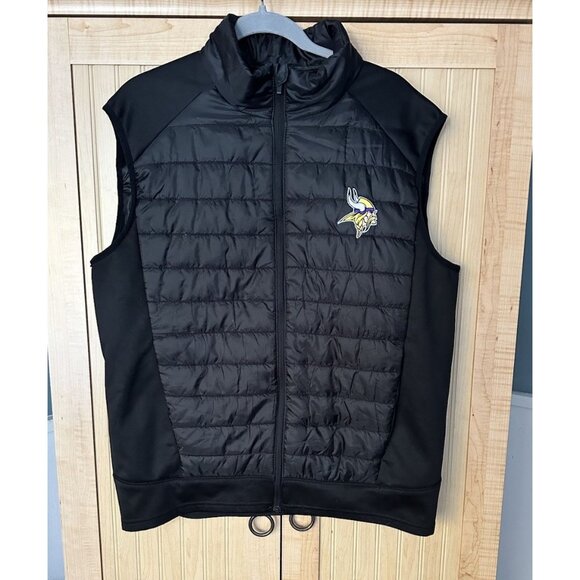Minnesota Vikings NFL Purple Puffer Vest Adult Size: XL - Picture 5 of 5